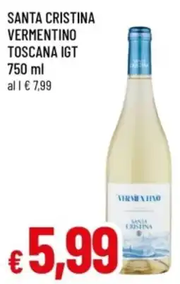 Famila SANTA CRISTINA vermentino toscana igt offerta