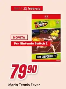 Trony Mario Tennis Fever offerta