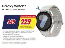 Trony SAMSUNG Galaxy Watch7 offerta