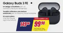 Trony SAMSUNG Galaxy Buds 3 FE offerta