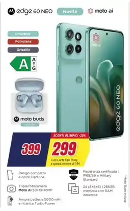 Trony motorola edge 60 NEO offerta