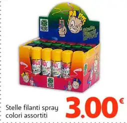 Famila Superstore Stelle filanti spray offerta