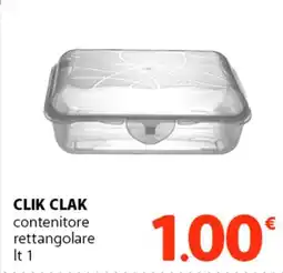 Famila Superstore CLIK CLAK contenitore rettangolare offerta