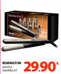 Famila Superstore REMINGTON piastra sleek&curl offerta