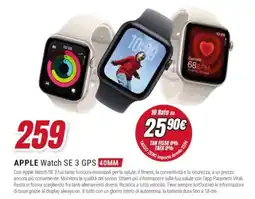Trony APPLE Watch SE 3 GPS offerta