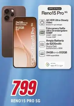 Trony RENO15 PRO 5G offerta