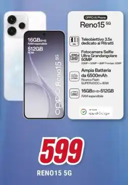 Trony RENO15 5G offerta