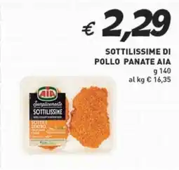Coal Sottilissime di pollo panate AIA offerta