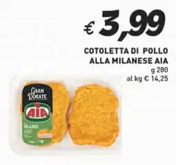 Coal Cotoletta di pollo alla milanese AIA offerta