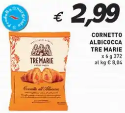 Coal Cornetto albicocca TRE MARIE offerta