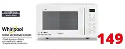 Comet Whirlpool FORNO MICROONDE COOK25 offerta