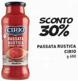 Coal Passata rustica CIRIO offerta