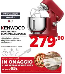Comet KENWOOD IMPASTATRICE PLANETARIA KMX751ARD offerta