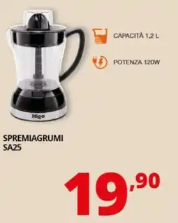 Comet Higo SPREMIAGRUMI SA25 offerta