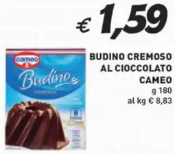 Coal Budino cremoso al cioccolato CAMEO offerta