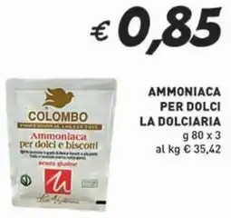 Coal Ammoniaca per dolci la dolciaria offerta