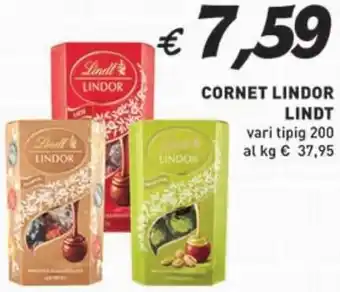 Cornet lindor LINDT
