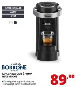 Comet Caffe borbone macchina caffé pump bluemoon offerta