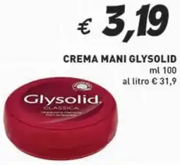 Coal Crema mani GLYSOLID offerta