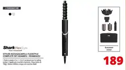 Comet Shark STYLER ASCIUGACAPELLI FLEXSTYLE COMPLETE SET HD446EU - HD446SLEU offerta