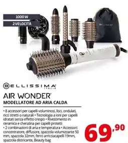 Comet Ellissima air wonder modellatore ad aria calda offerta