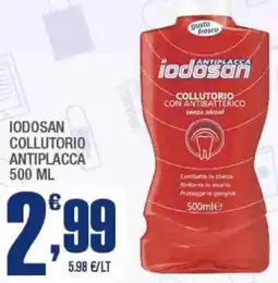 Splendidi e Splendenti Iodosan collutorio antiplacca offerta