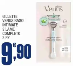 Splendidi e Splendenti Gillette venus rasoi intimate 3 lame completo offerta