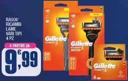 Splendidi e Splendenti Gillette Rasoi/ ricambi lame offerta