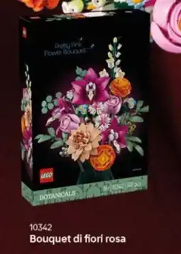 Comet Lego botanicals Bouquet di fiori rosa offerta