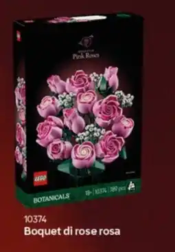Comet Lego botanicals Boquet di rose rosa offerta