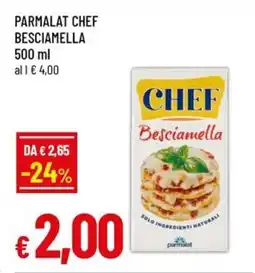 A&O Parmalat chef besciamella offerta
