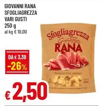 Giovanni rana sfogliagrezza