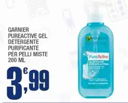 Splendidi e Splendenti Garnier pureactive gel detergente purificante per pelli miste offerta