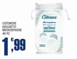 Splendidi e Splendenti Cotoneve dischetti microsphere offerta