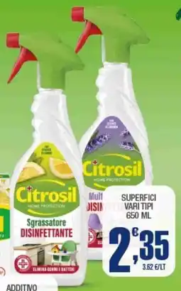 Splendidi e Splendenti Citrosil superfici offerta