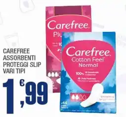 Splendidi e Splendenti Carefree assorbenti proteggi slip offerta