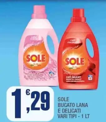 Splendidi e Splendenti Sole bucato lana e delicati offerta