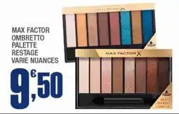 Splendidi e Splendenti Max factor ombretto palette restage offerta
