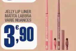 Splendidi e Splendenti Bellaoggi jelly lip liner matita labbra offerta