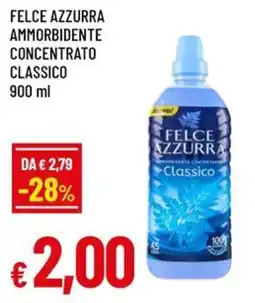A&O Felce azzurra ammorbidente concentrato classico offerta