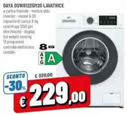 A&O DAYA DSW81225M20 LAVATRICE offerta