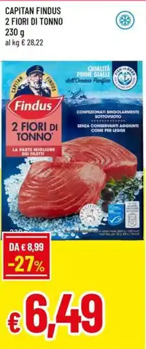 A&O Capitan findus 2 fiori di tonno offerta