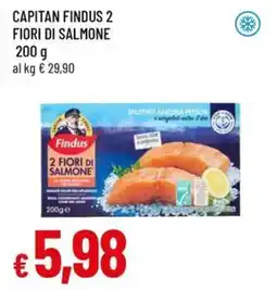 A&O Capitan findus 2 fiori di salmone offerta