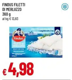 A&O Findus filetti di merluzzo offerta