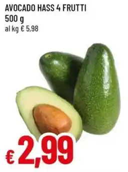 A&O Avocado hass 4 frutti offerta