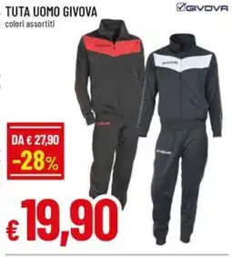 A&O Tuta uomo GIVOVA offerta