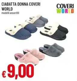 A&O Ciabatta donna COVERI WORLD offerta