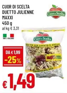 A&O Cuor di scelta duetto julienne maxx offerta