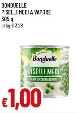 A&O Bonduelle piselli medi a vapore offerta