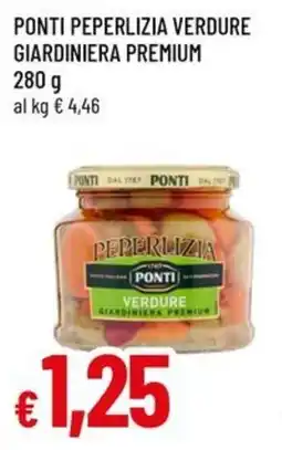A&O Ponti peperlizia verdure giardiniera premium offerta